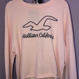 Hollister cropped sweatshirt